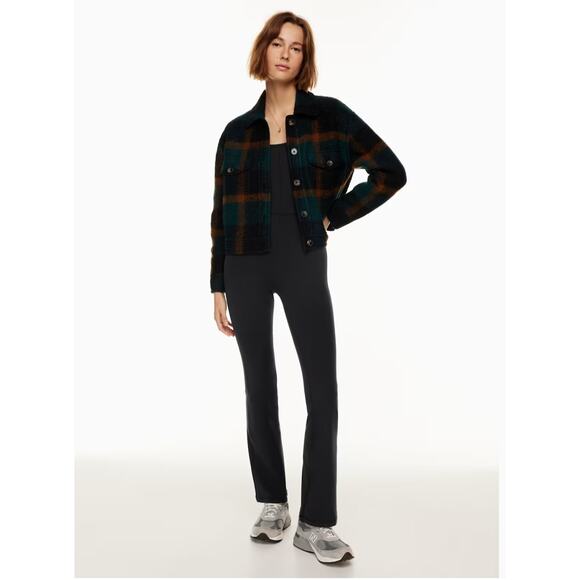 Aritzia Wilfred Women's Black Divinity Kick Flare Jumpsuit Size XS - Picture 2 of 16